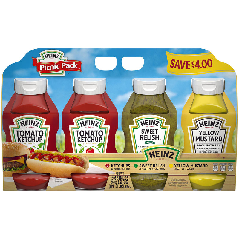 Heinz picnic pack 4
