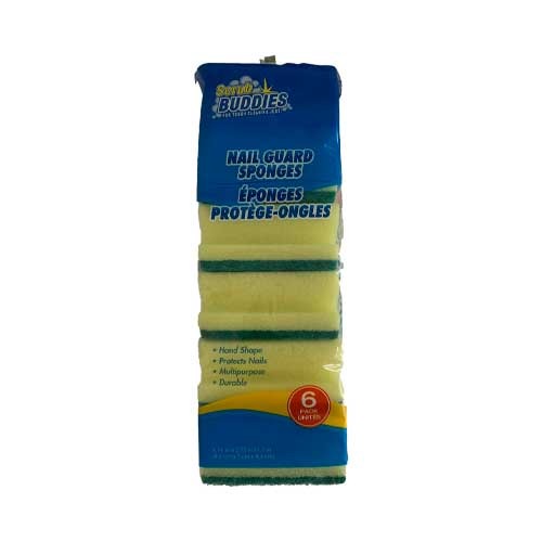 Esponja lavar Paq 6 Unid