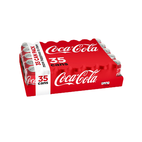 Caja de refresco coca cola
