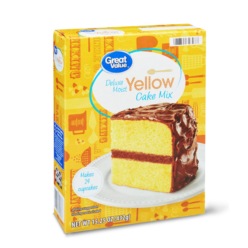 Mezcla Great Value Torta Amarilla