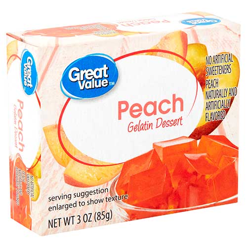 Gelatina Sabor Durazno