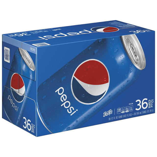 Caja de refresco pepsi