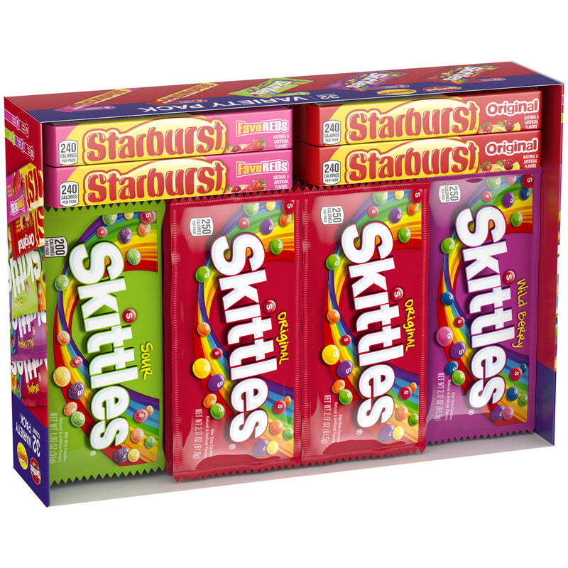 Caja De Caramelos Skittles 32 Unid