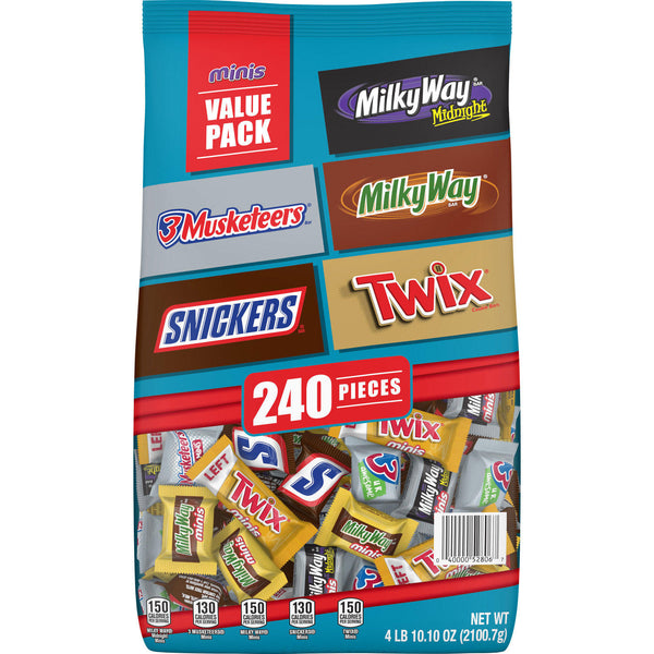 Bolsa De Chocolates Mars Minis 240 Unid