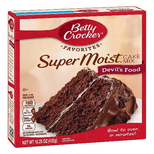 Mezcla Para Tortas Betty Crocker