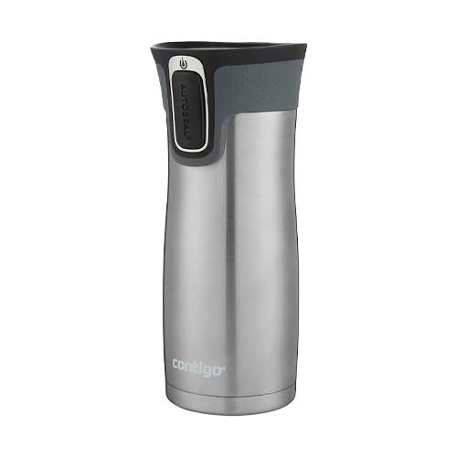 Contigo Travel Mug 16 Oz Silver