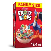 Cereal kelloggs froot loops
