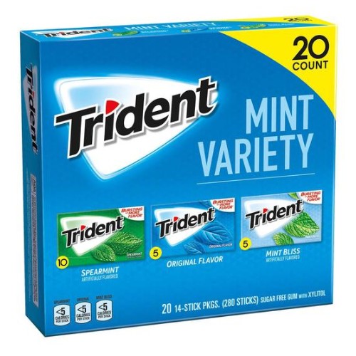 Caja de Chicles Trident