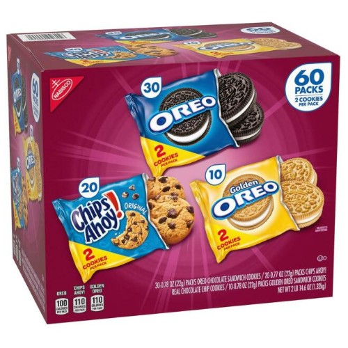 Caja de 60 galletas varias
