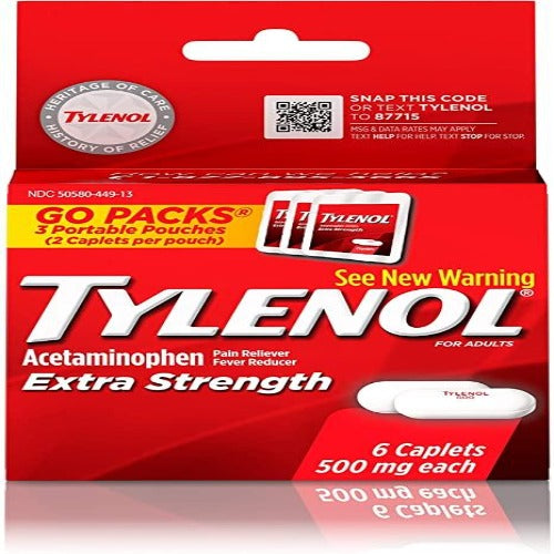 Tylenol (Alivio Del Dolor) 6 tab