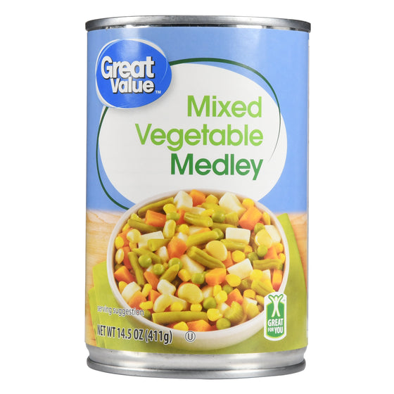 Lata De Vegetales Mixtos Great Value