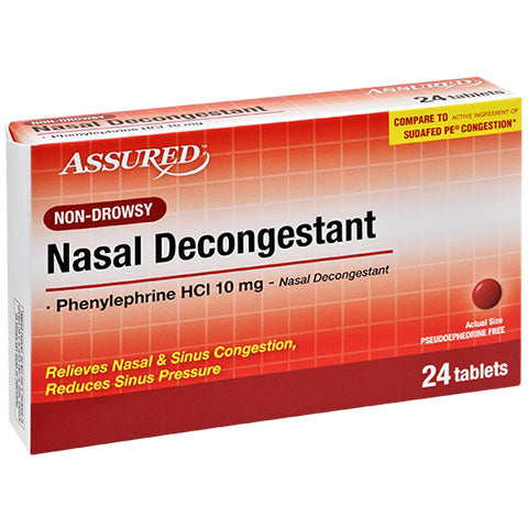 Descongestionante nasal en pastillas