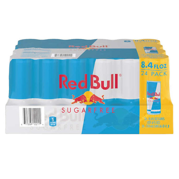 Caja de redbull sugar free